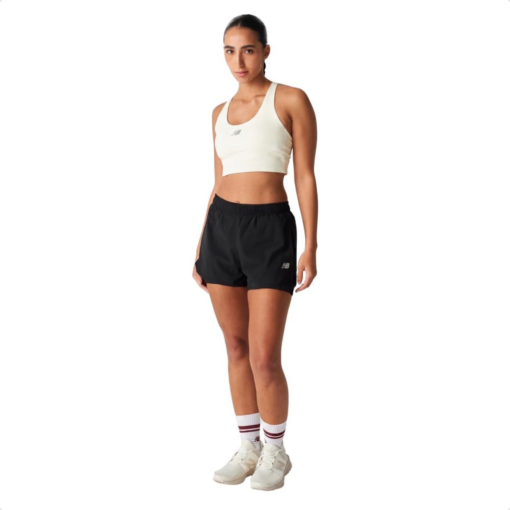 Imagem 1 do produto Top New Balance Tech Training Graphic Bra Feminino