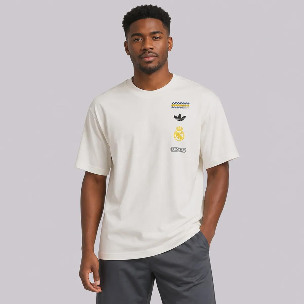 Imagem 1 do produto Camiseta do Real Madrid Lifestyler adidas Masculina