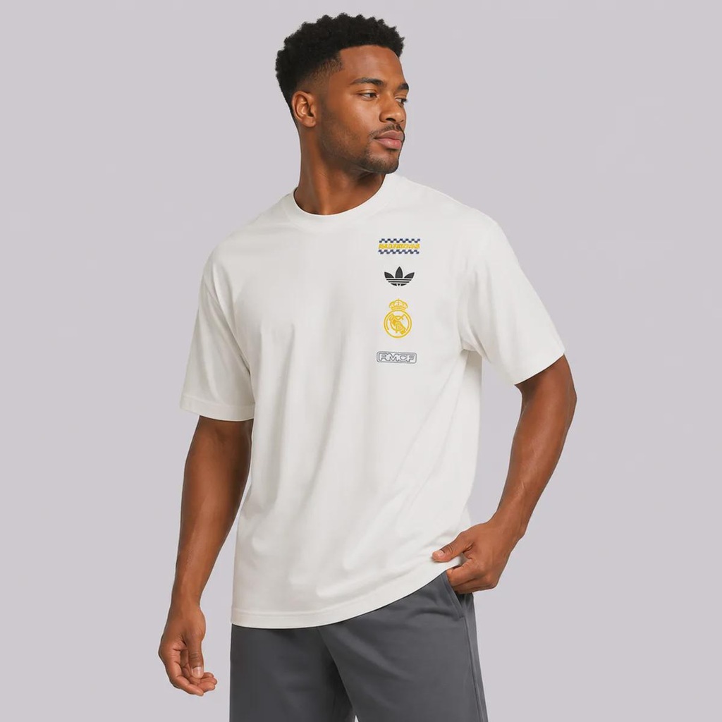 Imagem 3 do produto Camiseta do Real Madrid Lifestyler adidas Masculina