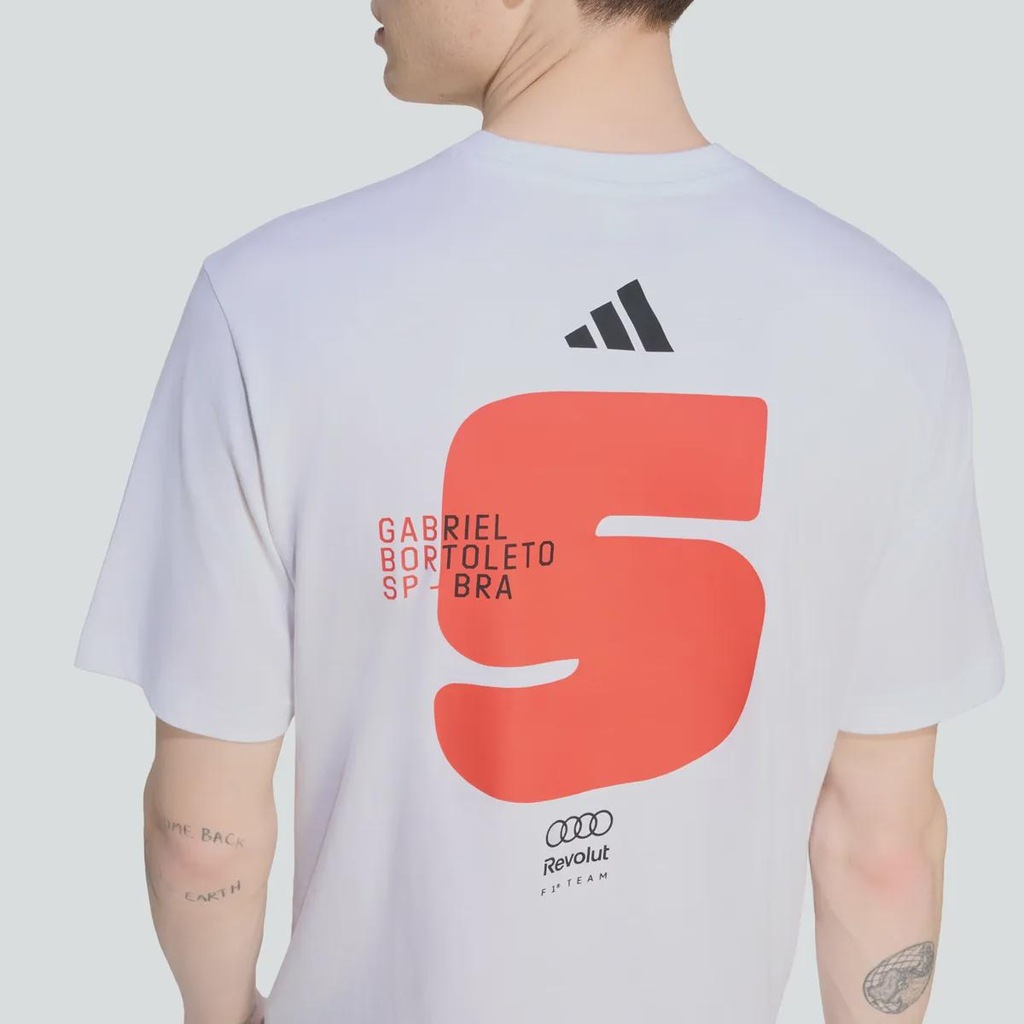 Imagem 5 do produto Camiseta adidas Audi Revolut Gabriel Bortoleto I Masculina