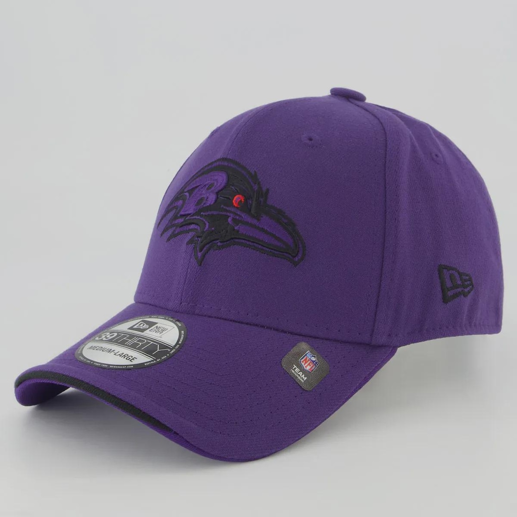 Imagem 1 do produto Boné Unissex New Era Baltimore Ravens 3930 NFL Brasil Game 2026 Aba Curva