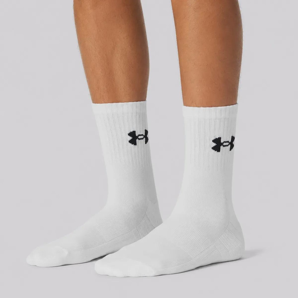 Imagem 1 do produto Kit 3 Pares de Meia Cano Alto Under Armour Tripack