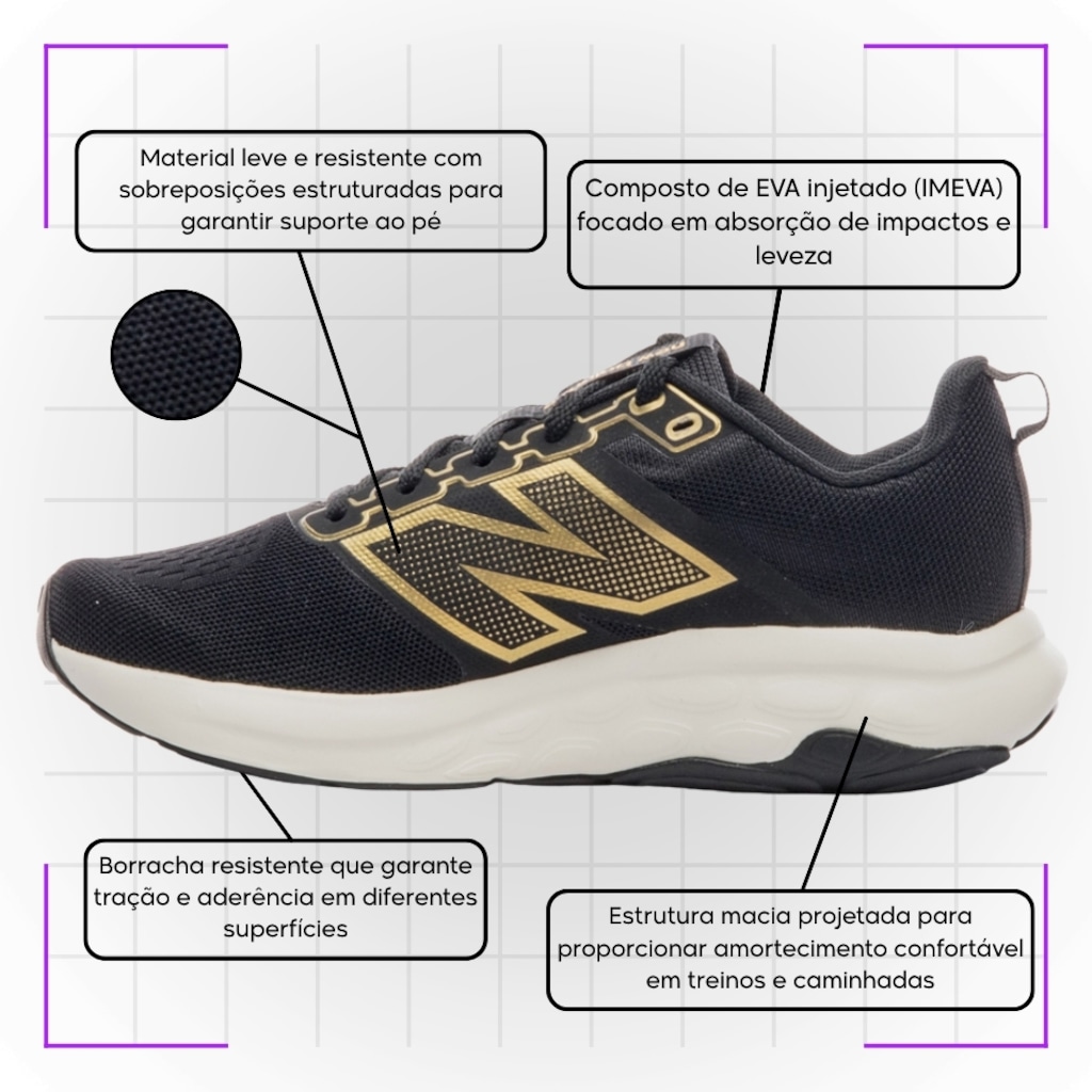 Imagem 3 do produto Tênis Feminino New Balance 460 V4