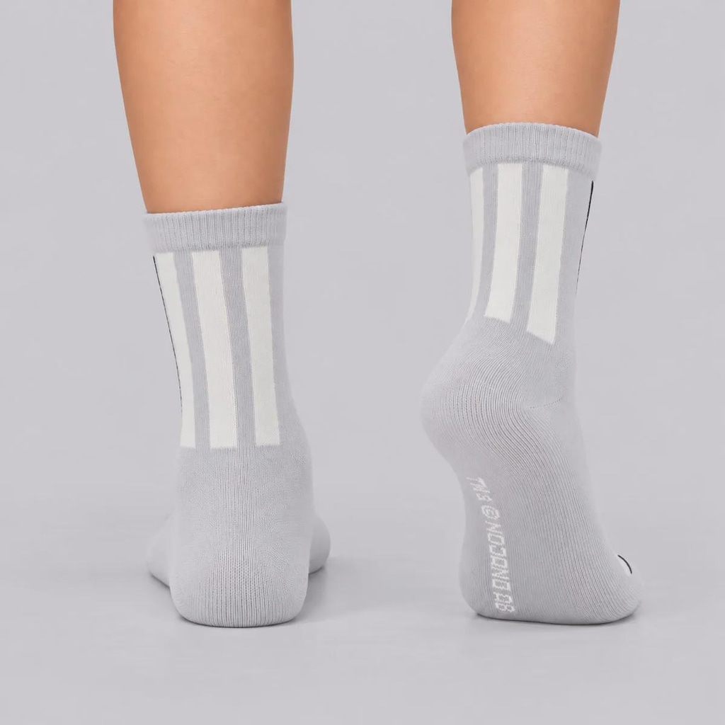 Imagem 2 do produto Kit 3 Pares de Meia Cano Médio adidas Minecraft Infantil