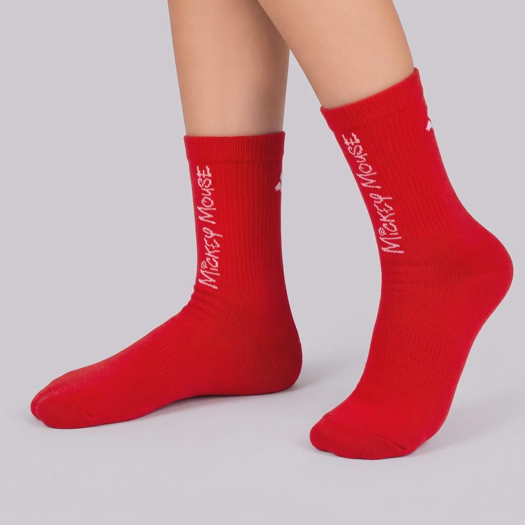 Imagem 3 do produto Kit 3 Pares de Meia adidas Mickey Disney Infantil