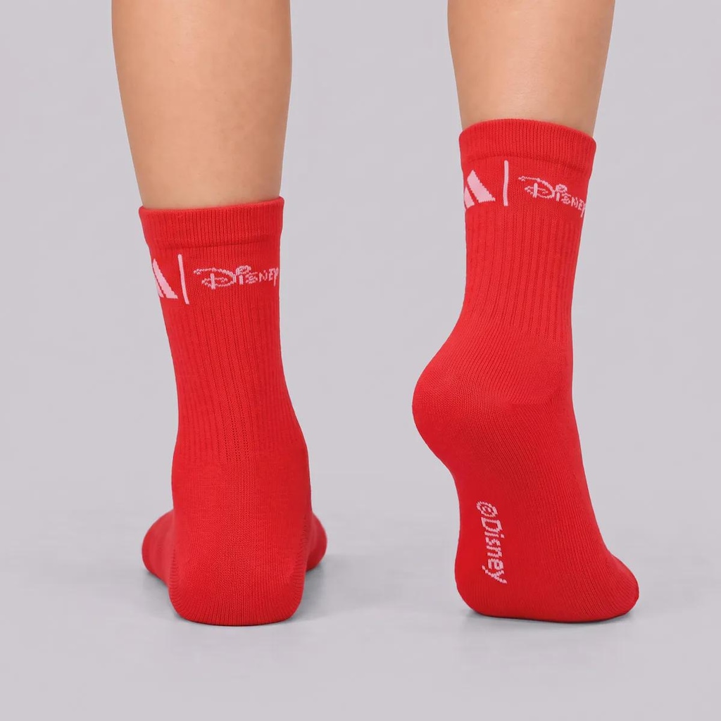 Imagem 4 do produto Kit 3 Pares de Meia adidas Mickey Disney Infantil