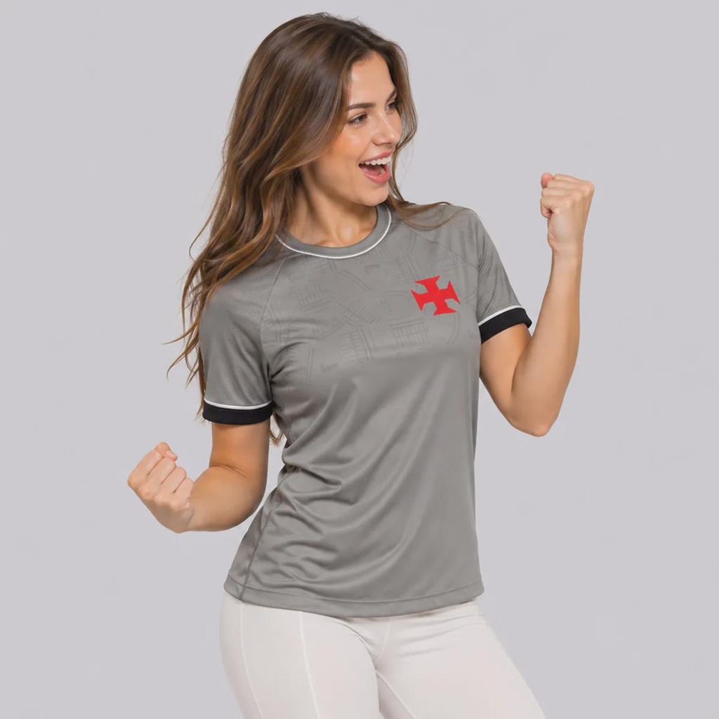 Imagem 3 do produto Camisa do Vasco Leveza Feminina