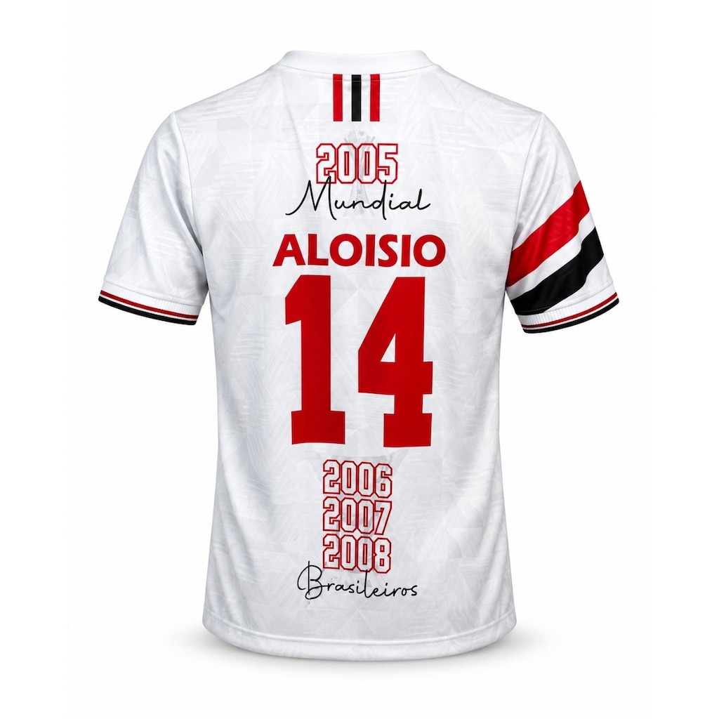 Imagem 5 do produto Camisa do São Paulo Aloísio Chulapa Ídolo Hyperbole - Masculina