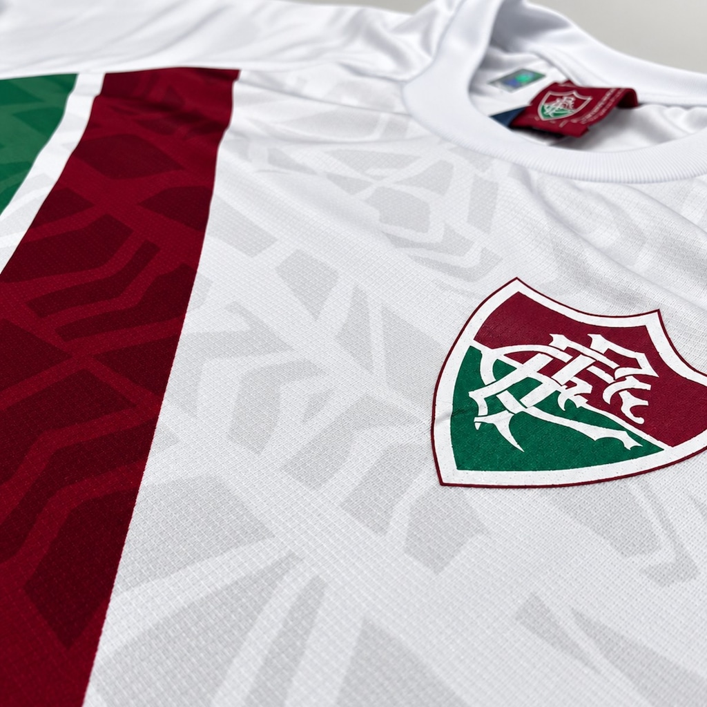 Imagem 3 do produto Camisa do Fluminense Vigor Tricolor Braziline - Masculina