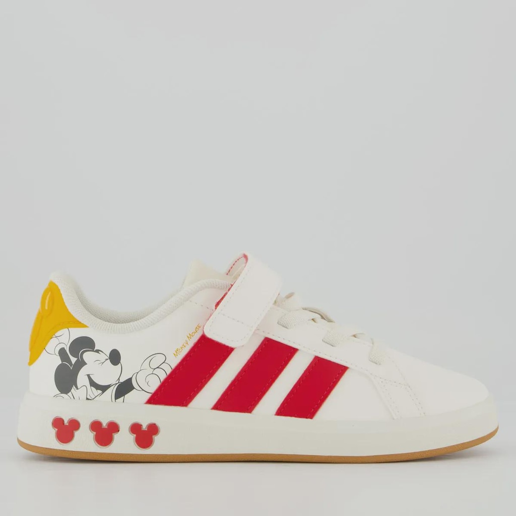 Tênis Infantil adidas Grand Court Mickey EL - Foto 1