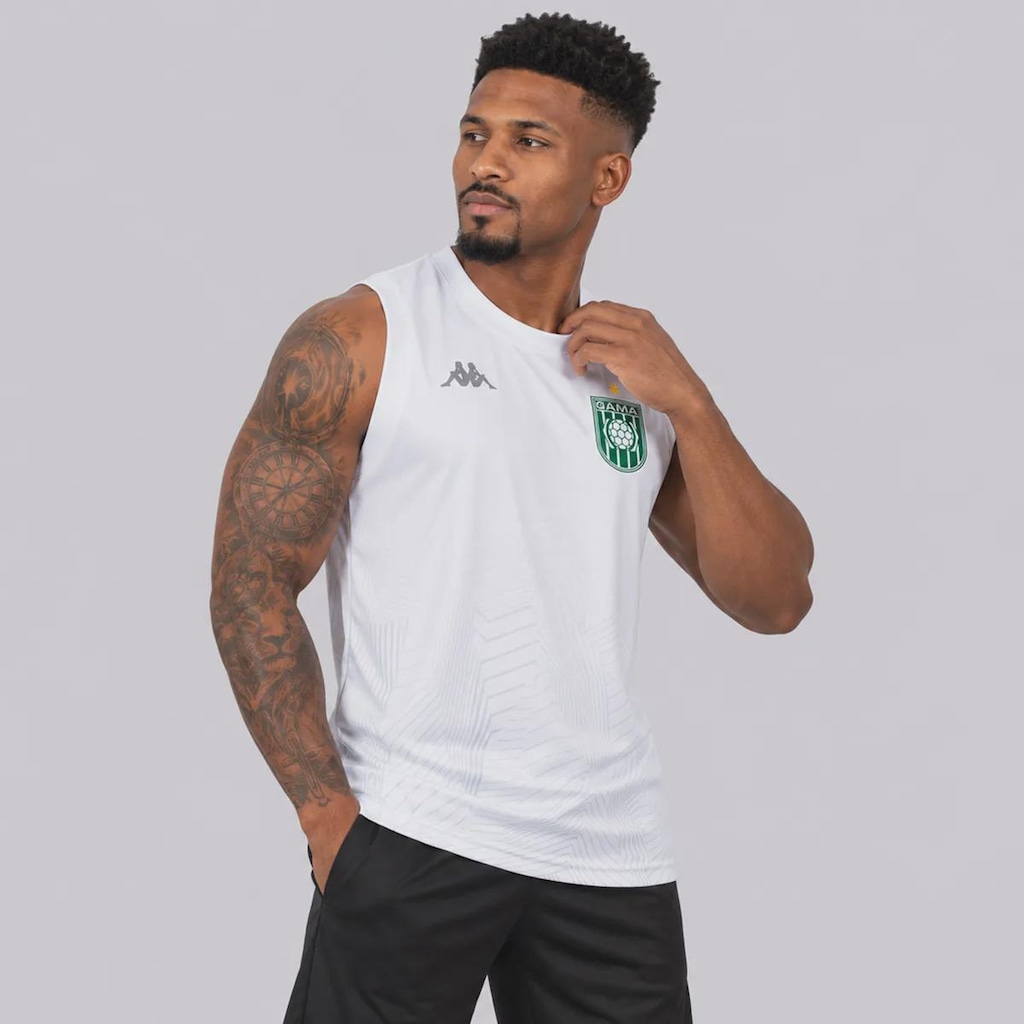 Imagem 2 do produto Camiseta Regata Gama Supporter Nuuk Kappa Masculina