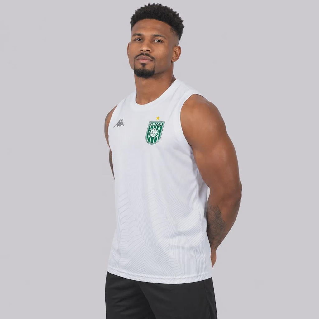 Imagem 3 do produto Camiseta Regata Gama Supporter Nuuk Kappa Masculina