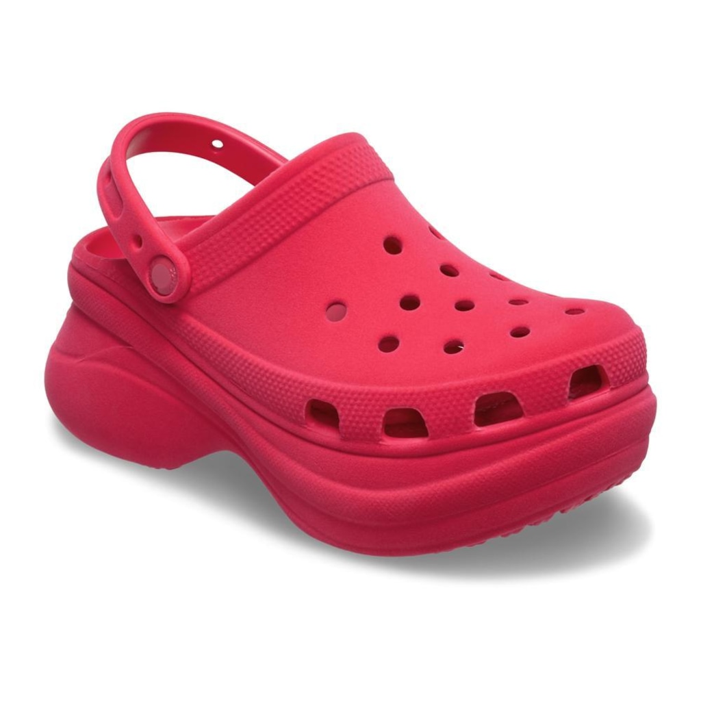 Imagem 2 do produto Sandália Unissex Crocs Bae Velvet Clog Digital Raspberry
