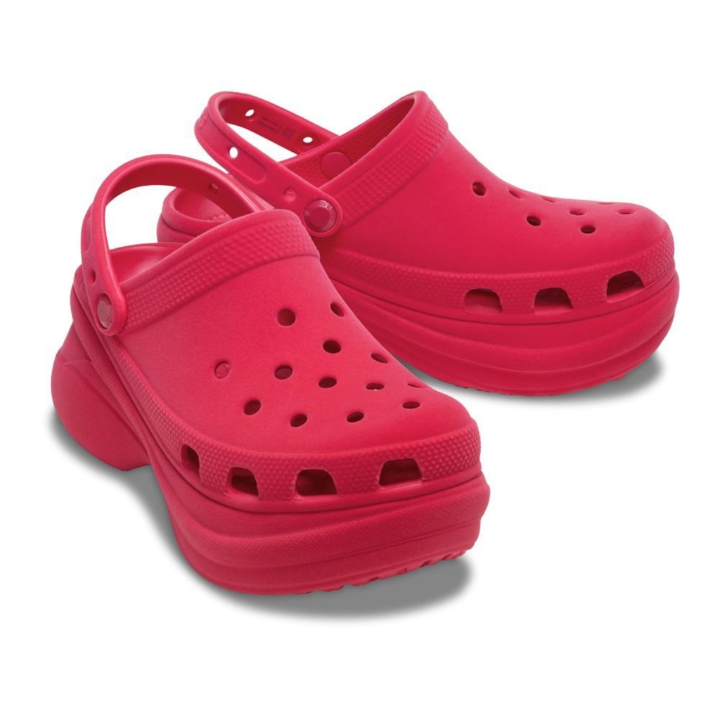 Imagem 4 do produto Sandália Unissex Crocs Bae Velvet Clog Digital Raspberry