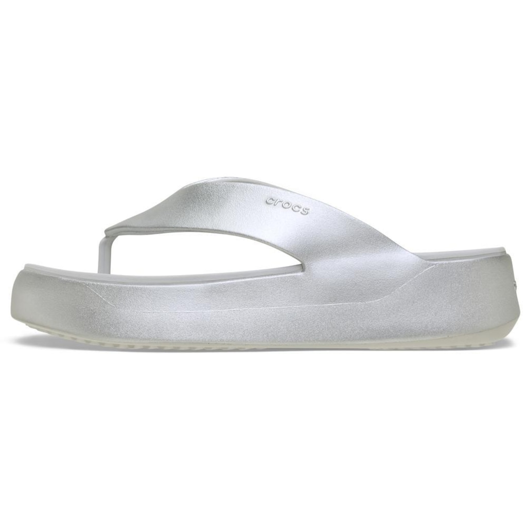 Imagem 3 do produto Sandália Unissex Crocs Getaway Metallic Platform Flip