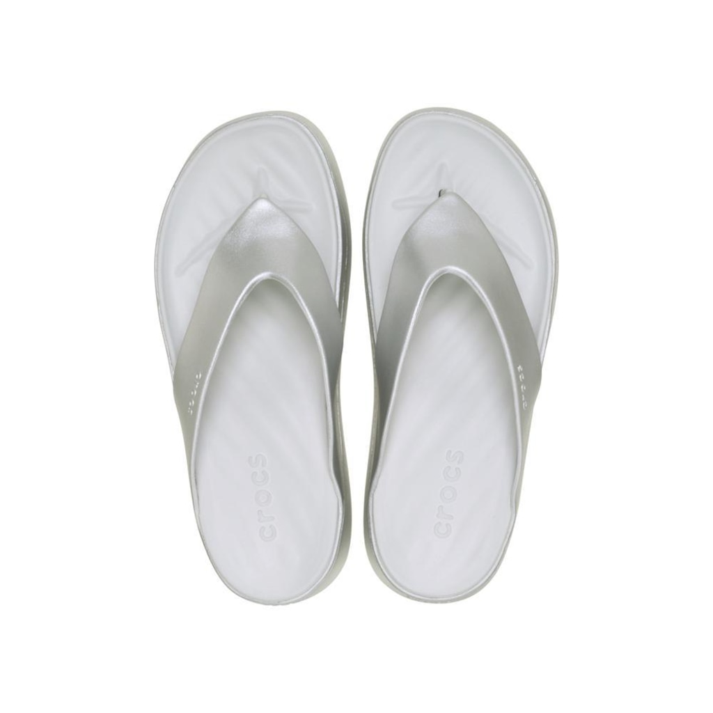 Imagem 5 do produto Sandália Unissex Crocs Getaway Metallic Platform Flip