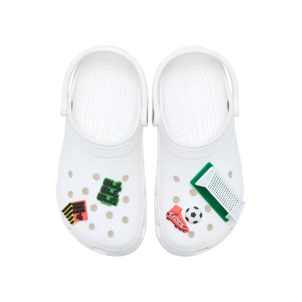 Imagem 3 do produto Jibbitz™ Creocs Soccer Game Pack com 5 Peças