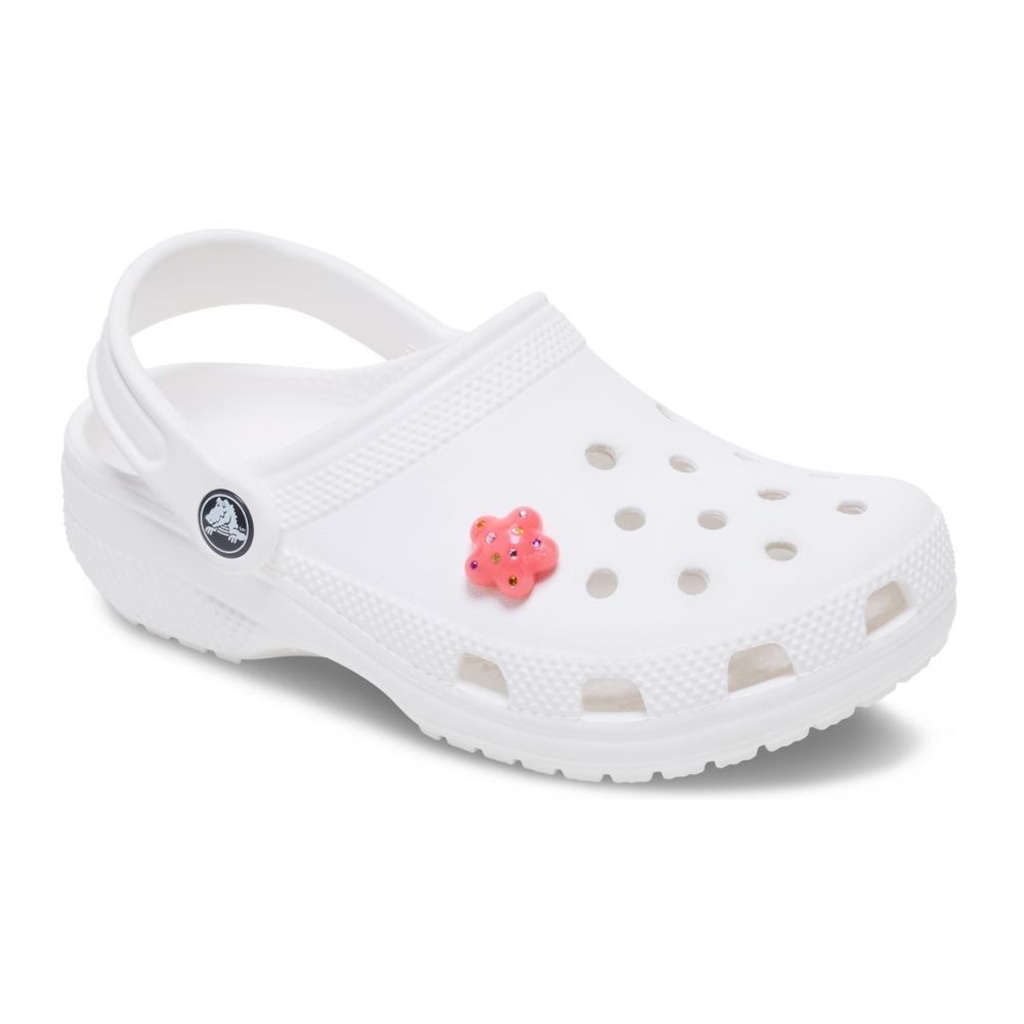 Imagem 3 do produto Jibbitz™ Crocs Flor Rosa Delicada Com Gemas