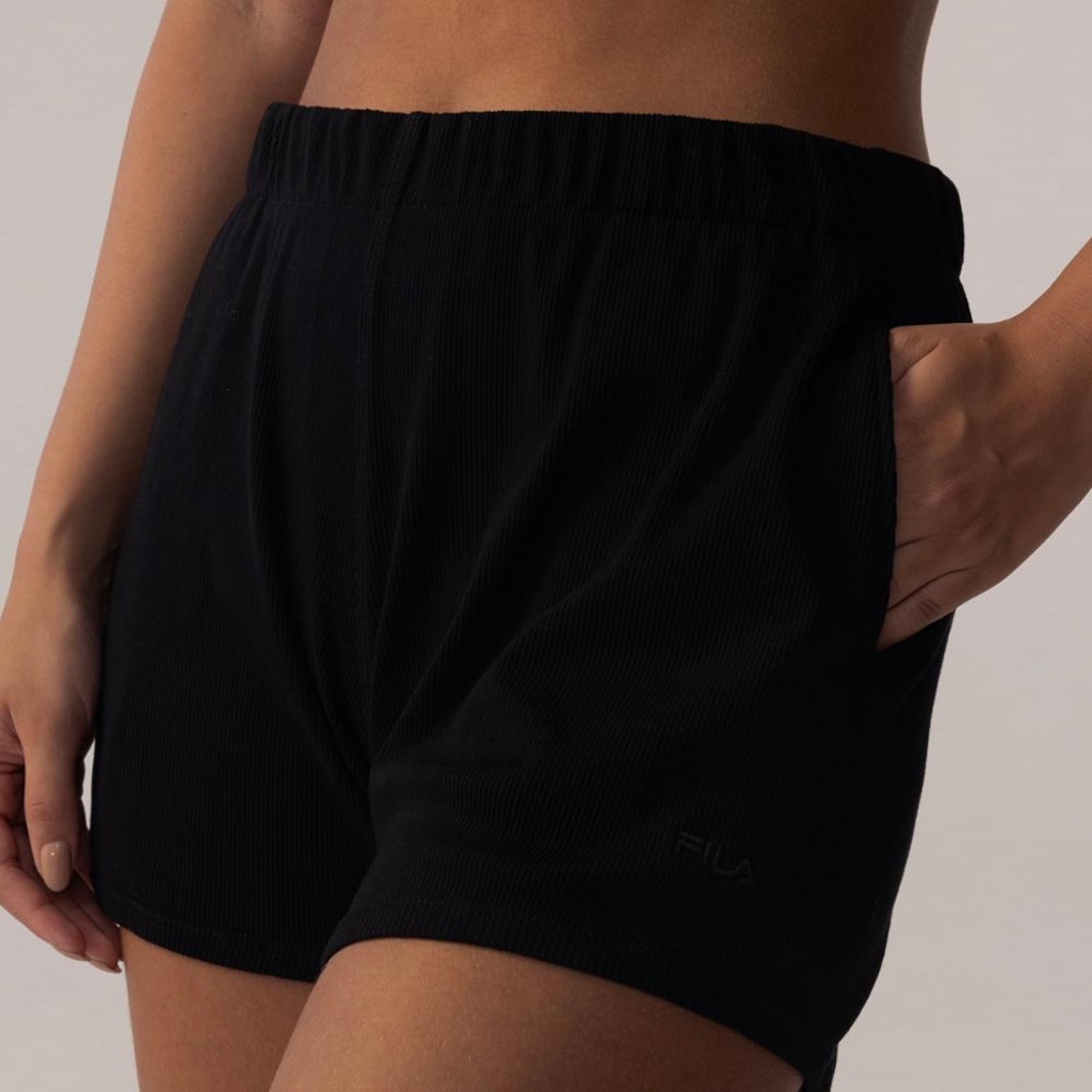 Imagem 3 do produto Shorts Fila Rib Feminino