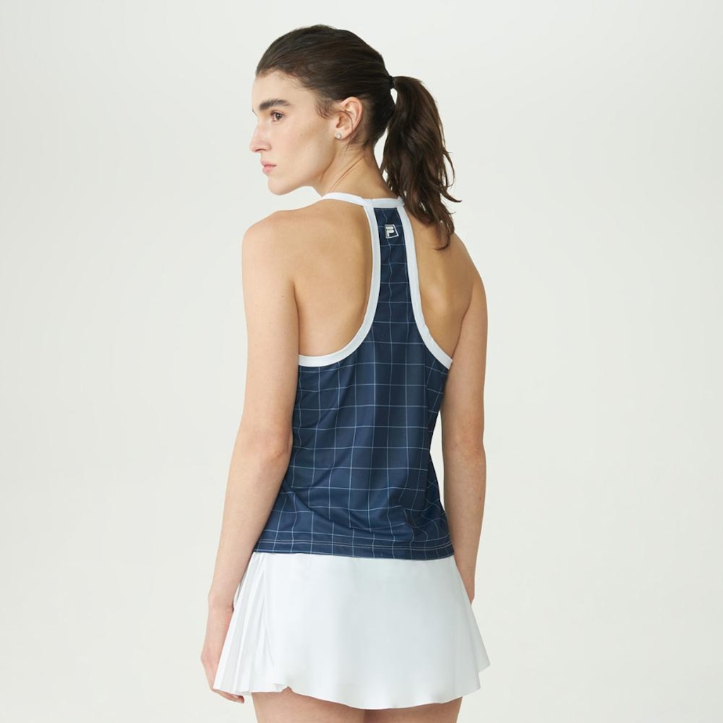 Imagem 4 do produto Camiseta Regata Fila Grid Match Feminina