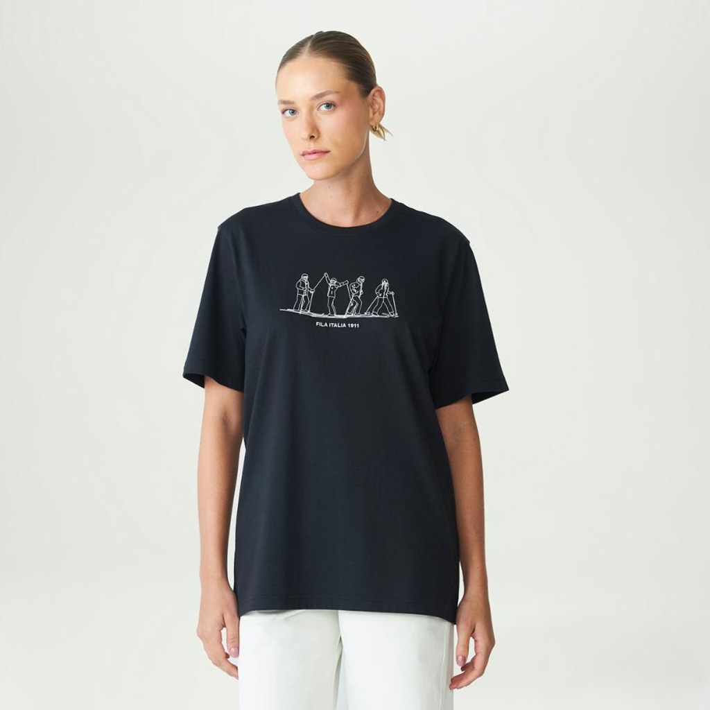 Imagem 1 do produto Camiseta Fila Long Ski Club Ag Feminina