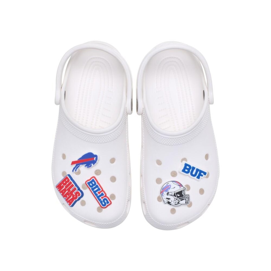 Imagem 2 do produto Jibbitz™ Crocs NFL Buffalo Bills Pack com 5 Peças