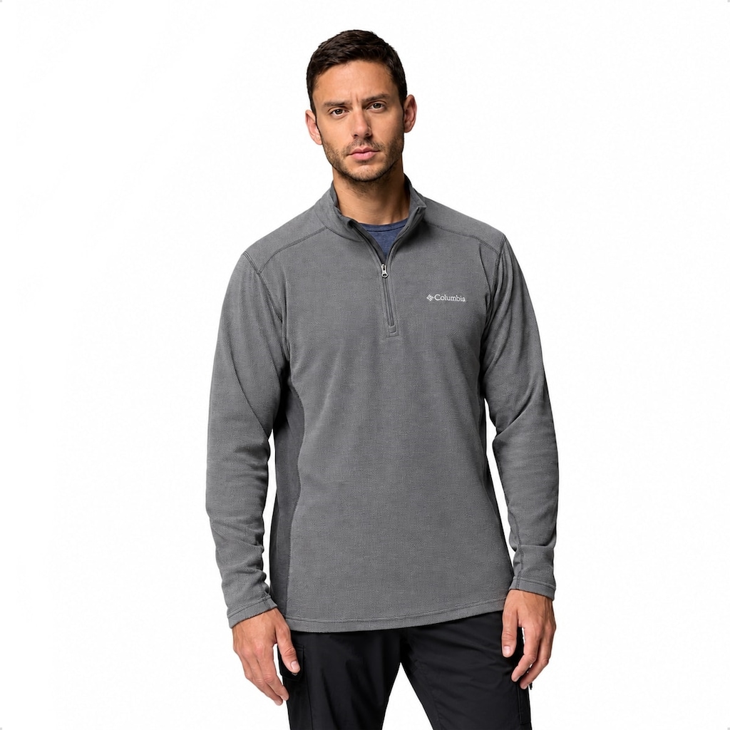 Imagem 1 do produto Blusão de Moletom Columbia Fleece Klamath Range II Half Zip Masculino