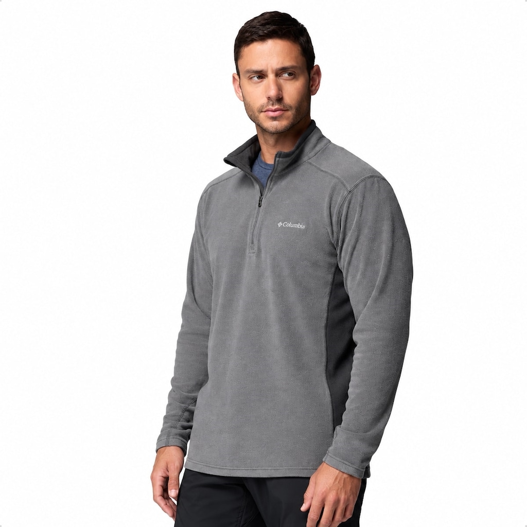 Imagem 2 do produto Blusão de Moletom Columbia Fleece Klamath Range II Half Zip Masculino