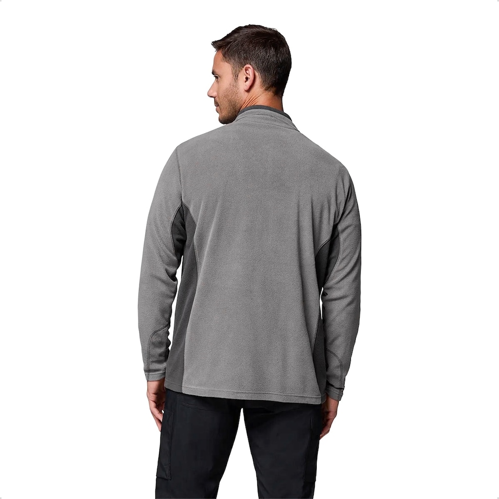Imagem 4 do produto Blusão de Moletom Columbia Fleece Klamath Range II Half Zip Masculino