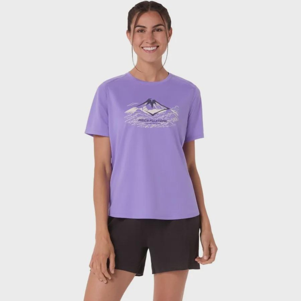 Imagem 1 do produto Camiseta Asics Fujitrail Logo Ss Feminina