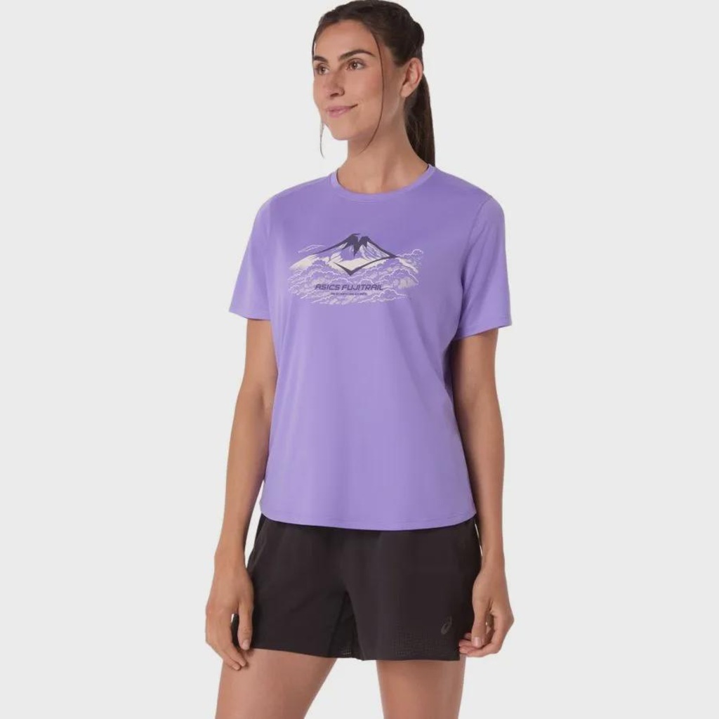 Imagem 3 do produto Camiseta Asics Fujitrail Logo Ss Feminina