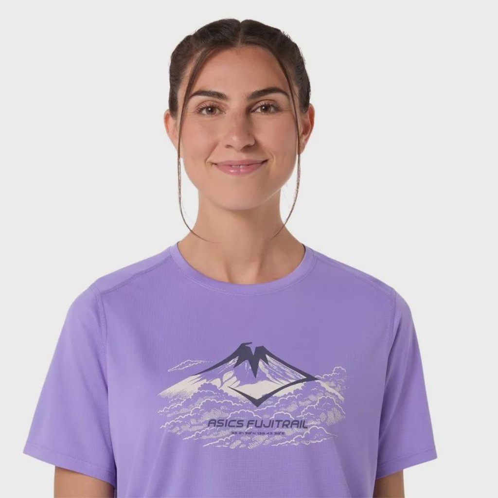 Imagem 4 do produto Camiseta Asics Fujitrail Logo Ss Feminina