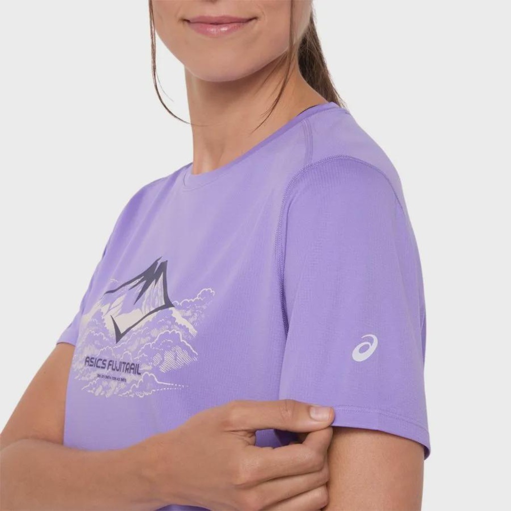 Imagem 5 do produto Camiseta Asics Fujitrail Logo Ss Feminina
