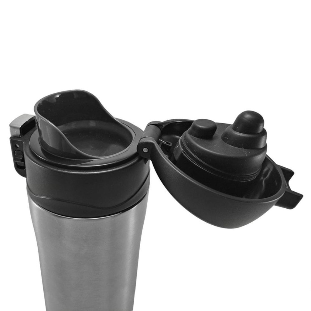 Imagem 4 do produto Garrafa Squeeze de Aço Inox Poker Térmico Quente e Frio - 420 ml