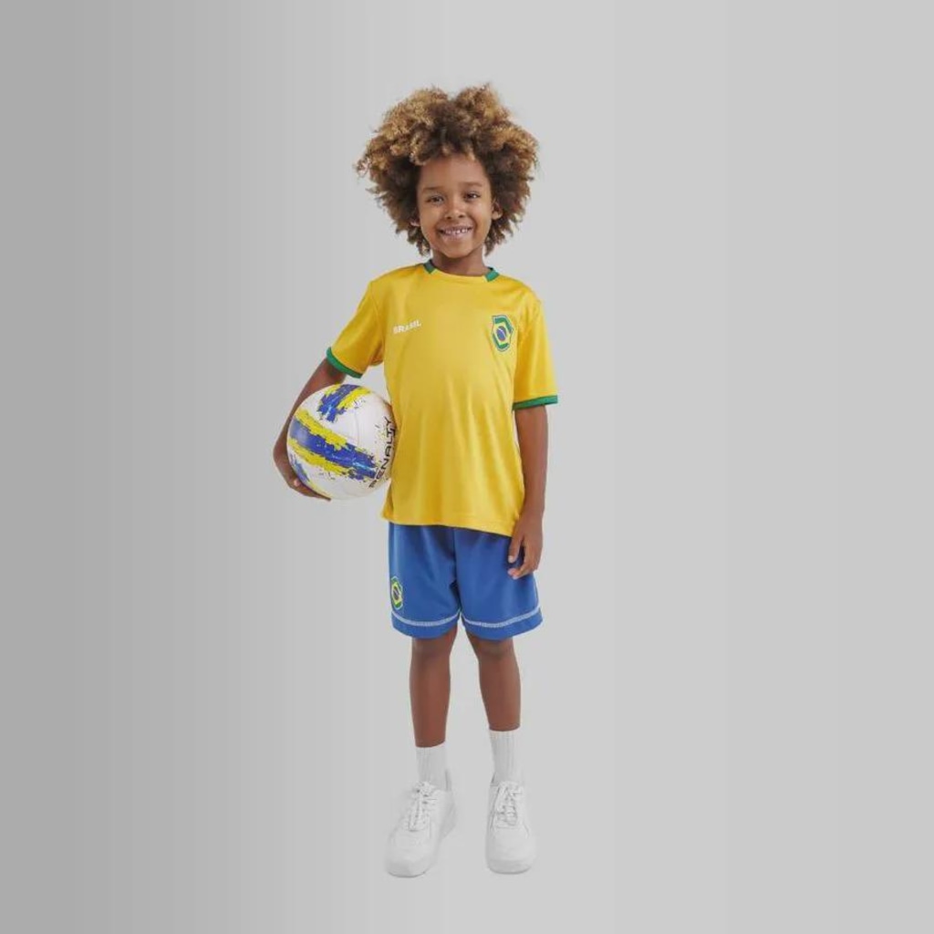 Imagem 3 do produto Kit Mini Craque Brasil Braziline - Infantil
