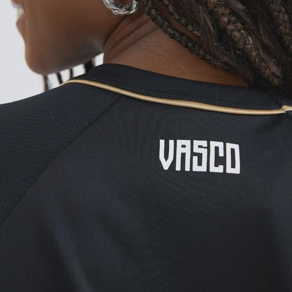 Imagem 4 do produto Camisa do Vasco Fluidez Raglan Braziline Feminina