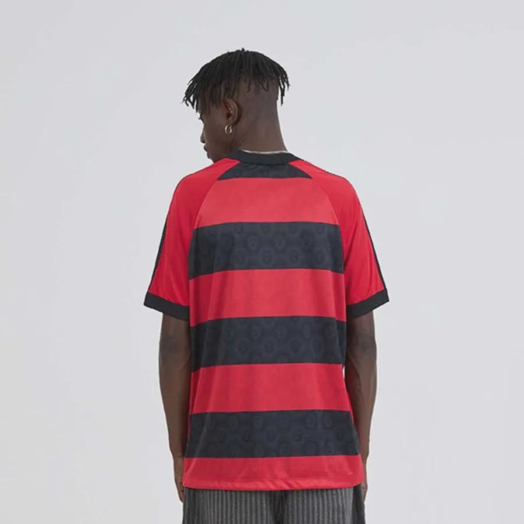 Imagem 3 do produto Camisa do Flamengo Rastro Raglan Braziline Masculina