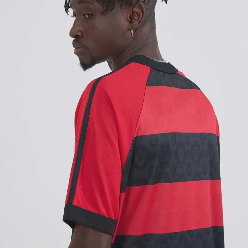 Imagem 4 do produto Camisa do Flamengo Rastro Raglan Braziline Masculina