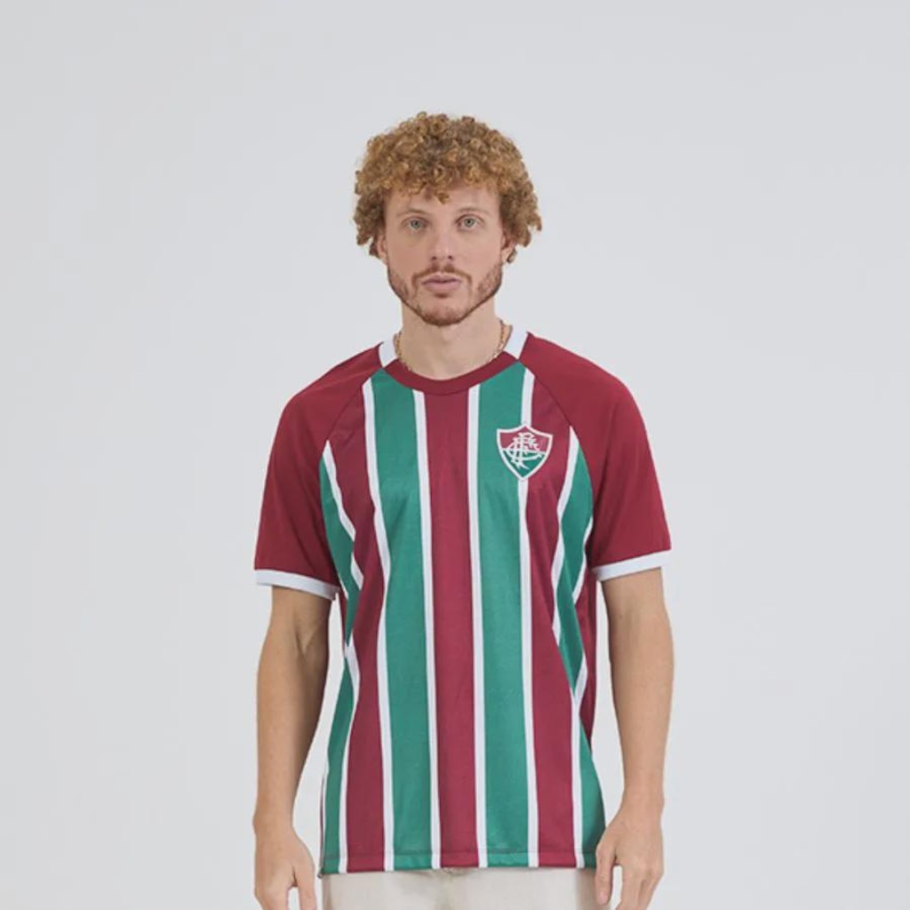 Imagem 1 do produto Camisa do Fluminense Truque Raglan Braziline Masculina