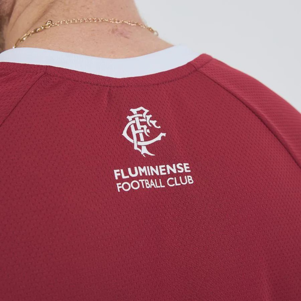 Imagem 4 do produto Camisa do Fluminense Truque Raglan Braziline Masculina