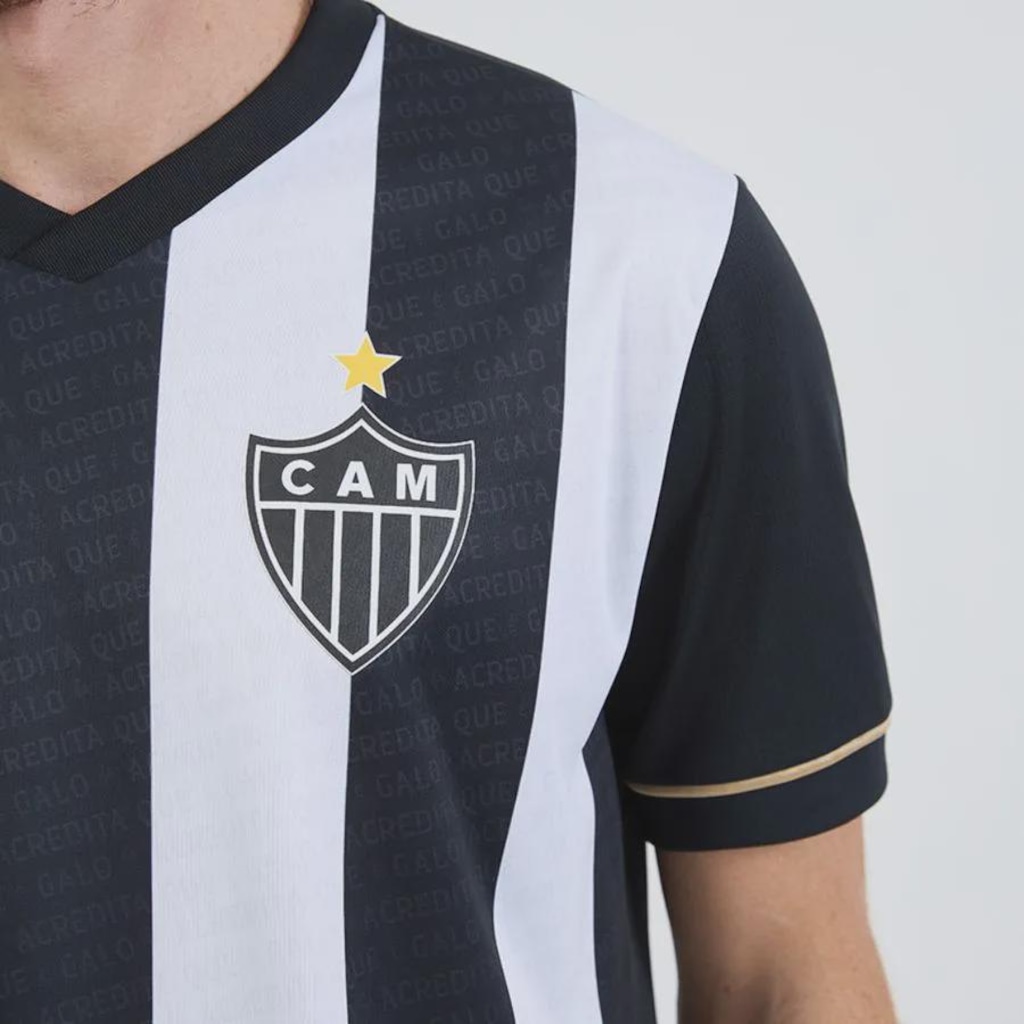 Imagem 3 do produto Camisa do Atlético Mineiro Capricho Braziline Masculina