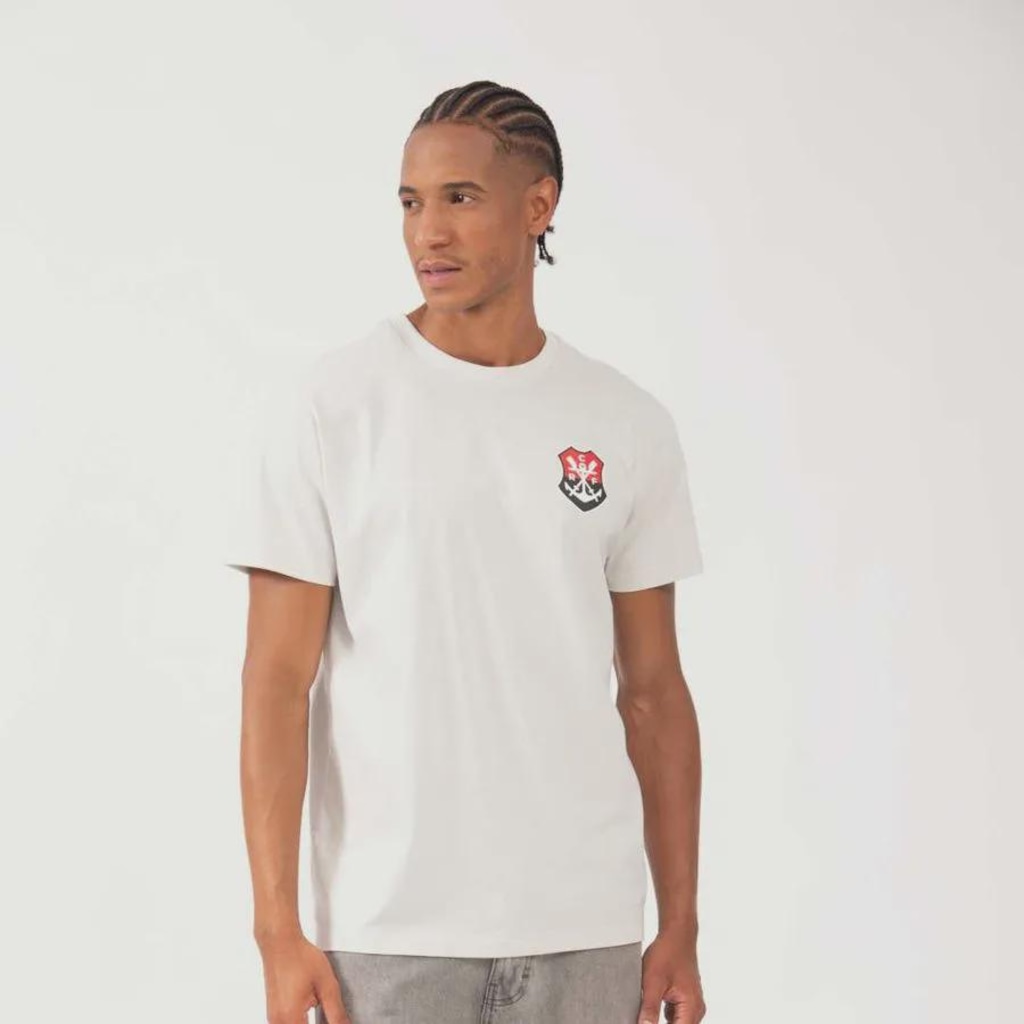 Imagem 1 do produto Camiseta do Flamengo Voz Braziline Masculina