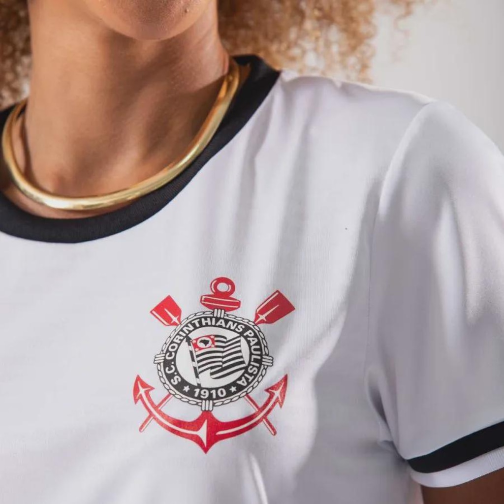 Imagem 2 do produto Camisa do Corinthians Lumina Braziline Feminina
