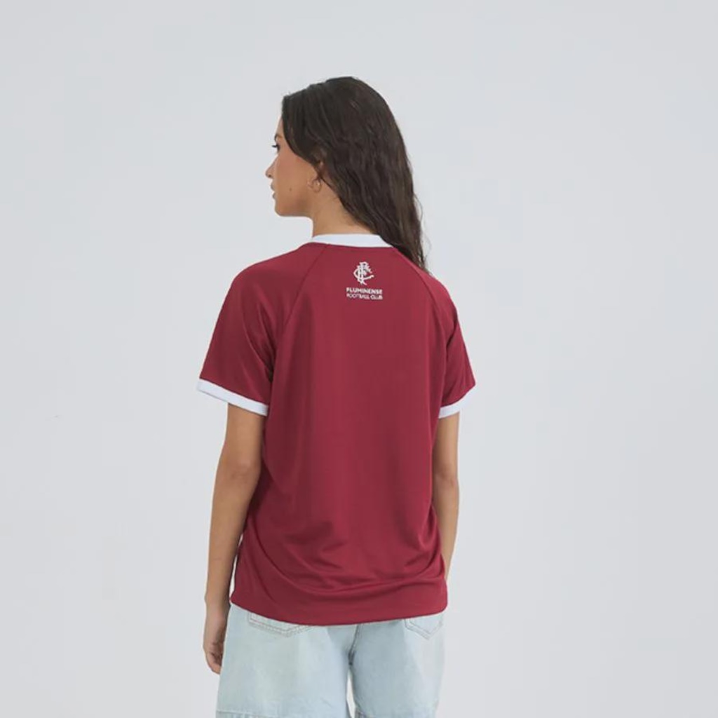 Imagem 5 do produto Camisa do Fluminense Truque Raglan Braziline Feminina