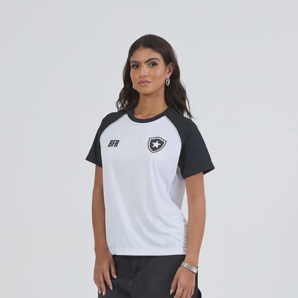 Imagem 1 do produto Camisa do Botafogo Cadencia Raglan Braziline Feminina