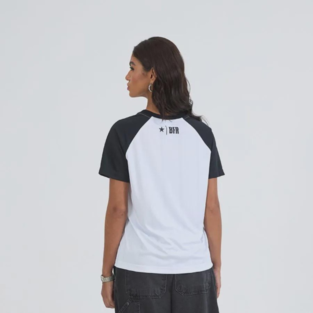Imagem 4 do produto Camisa do Botafogo Cadencia Raglan Braziline Feminina