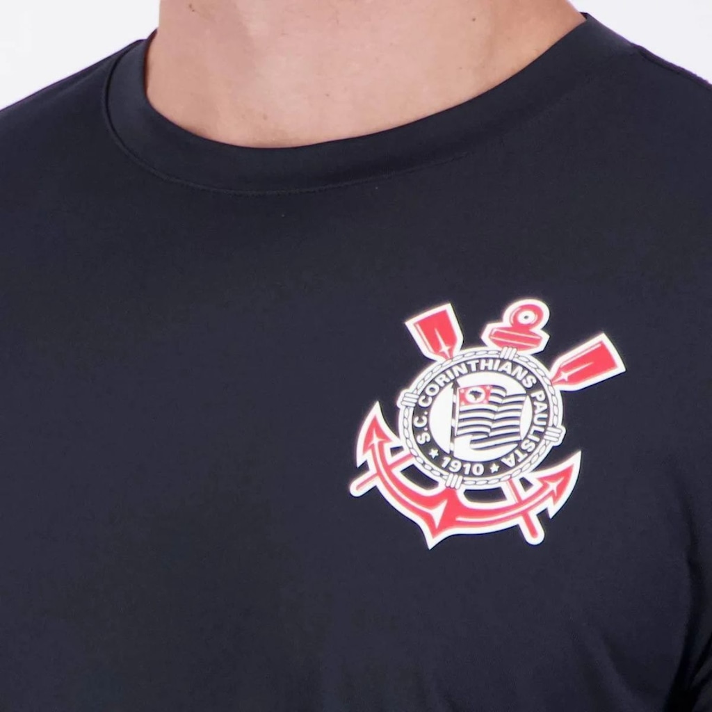 Imagem 2 do produto Camisa do Corinthians Torcedor em Algodão - Masculina