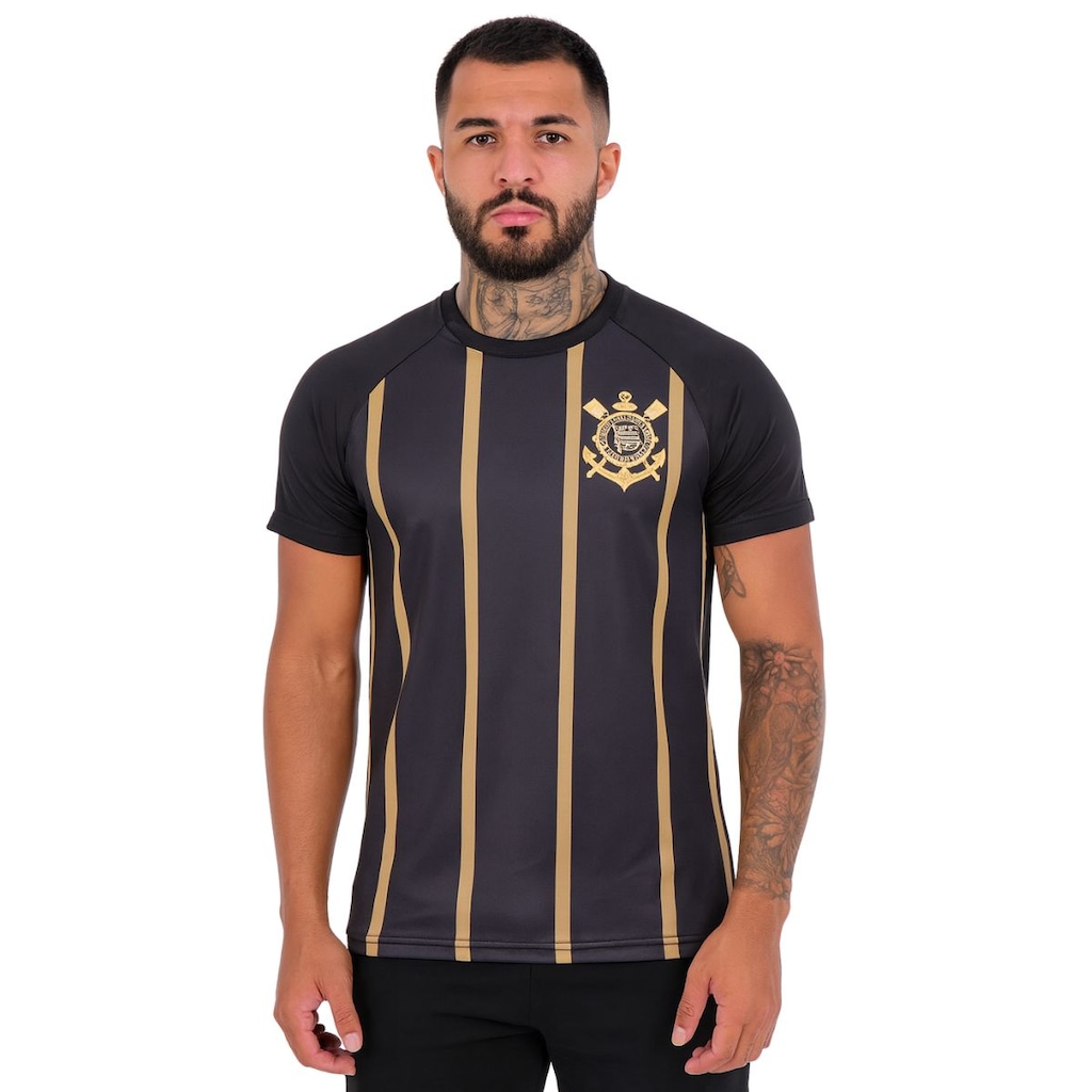 Imagem 1 do produto Camiseta do Corinthians Listrada - Masculina