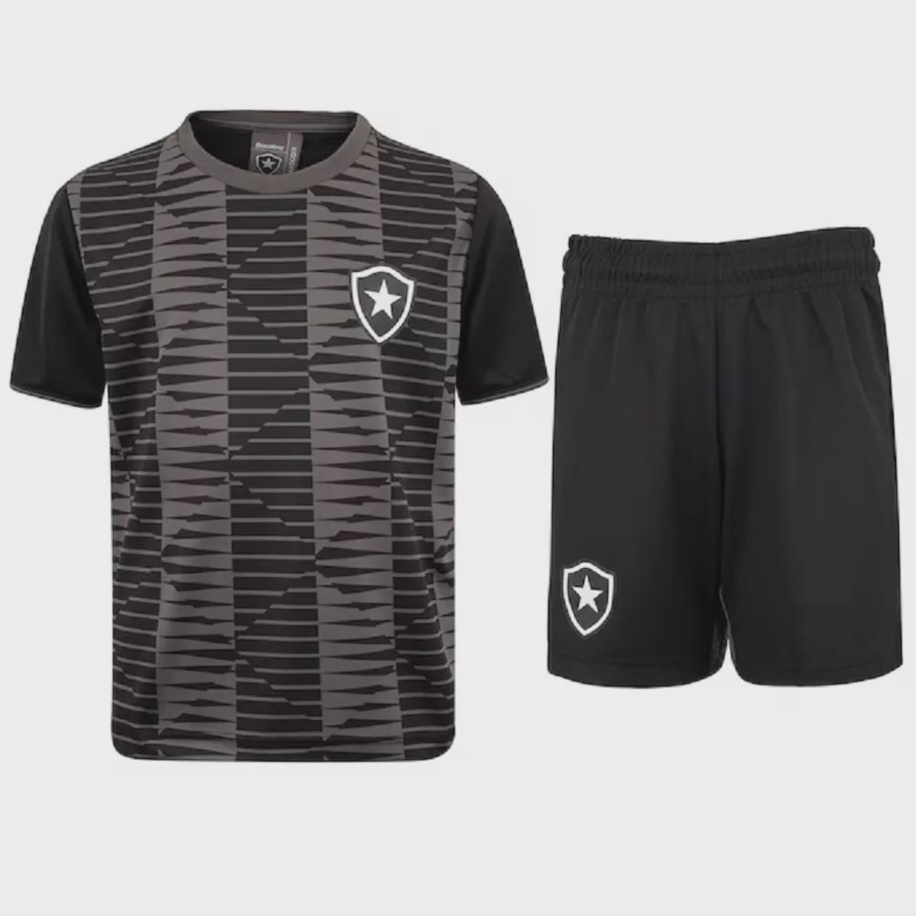 Imagem 1 do produto Kit Mini Craque Botafogo Braziline Infantil