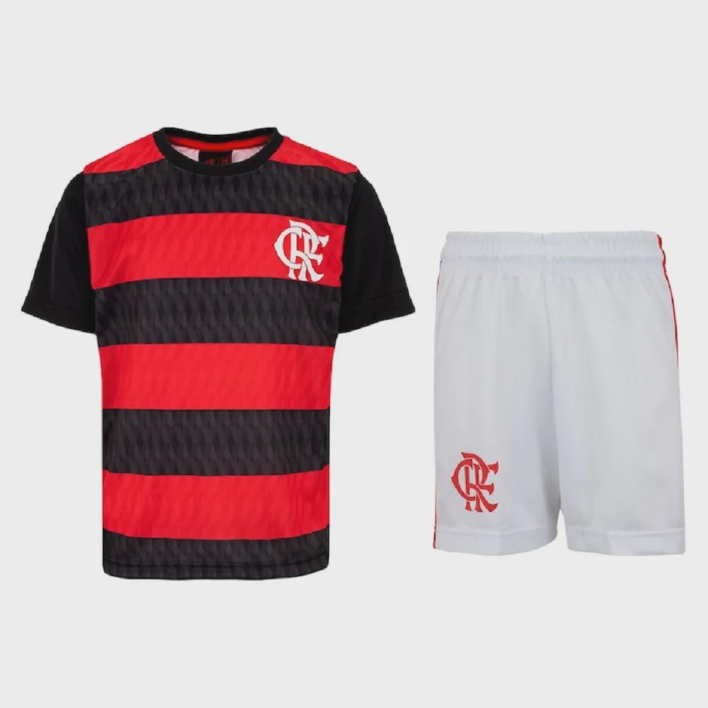Imagem 1 do produto Kit Mini Craque Flamengo Braziline Infantil